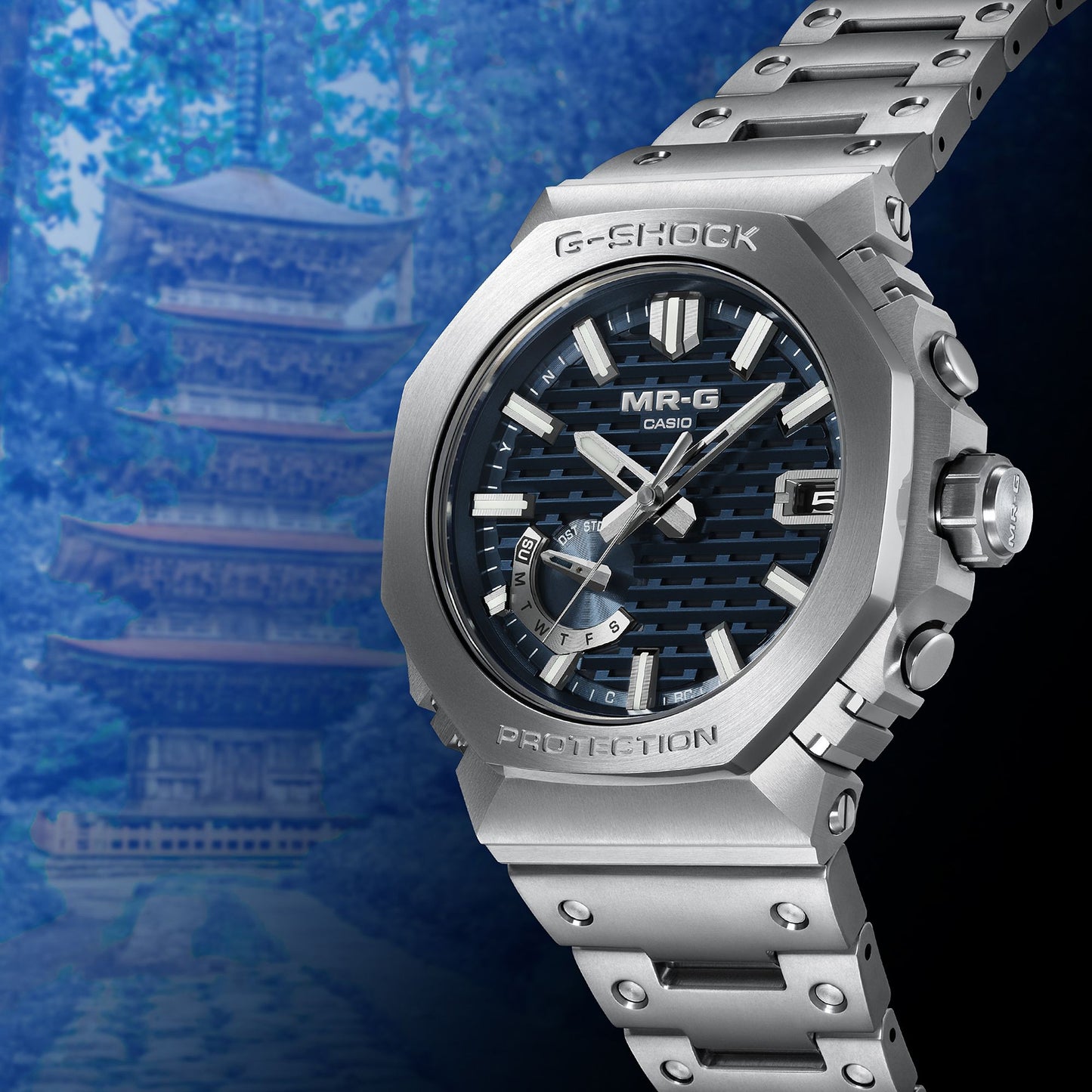 カシオ G-SHOCK MR-G MRG-B2100D-2AJR 縹色
