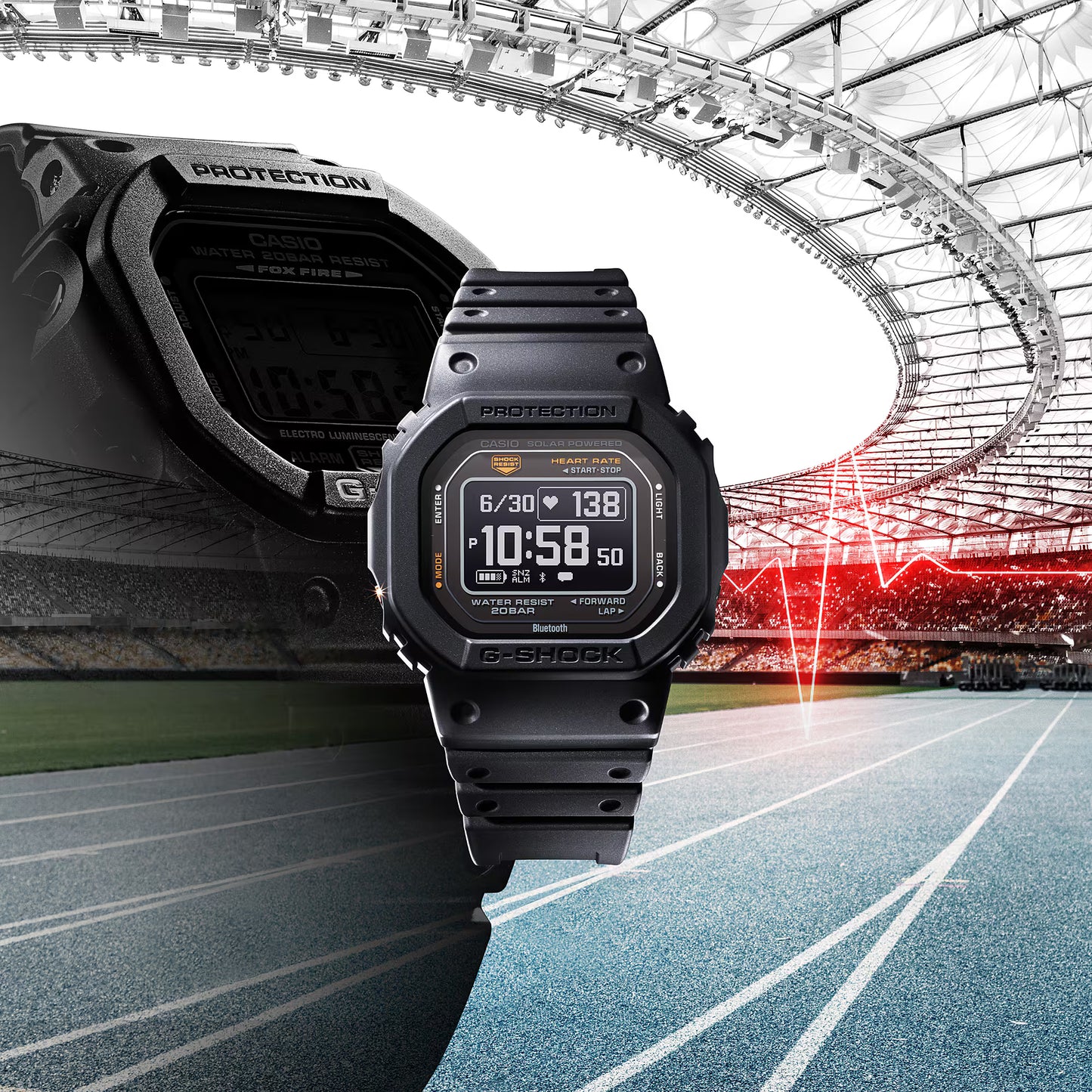 カシオ G-SHOCK G-SQUAD DW-H5600-1JR