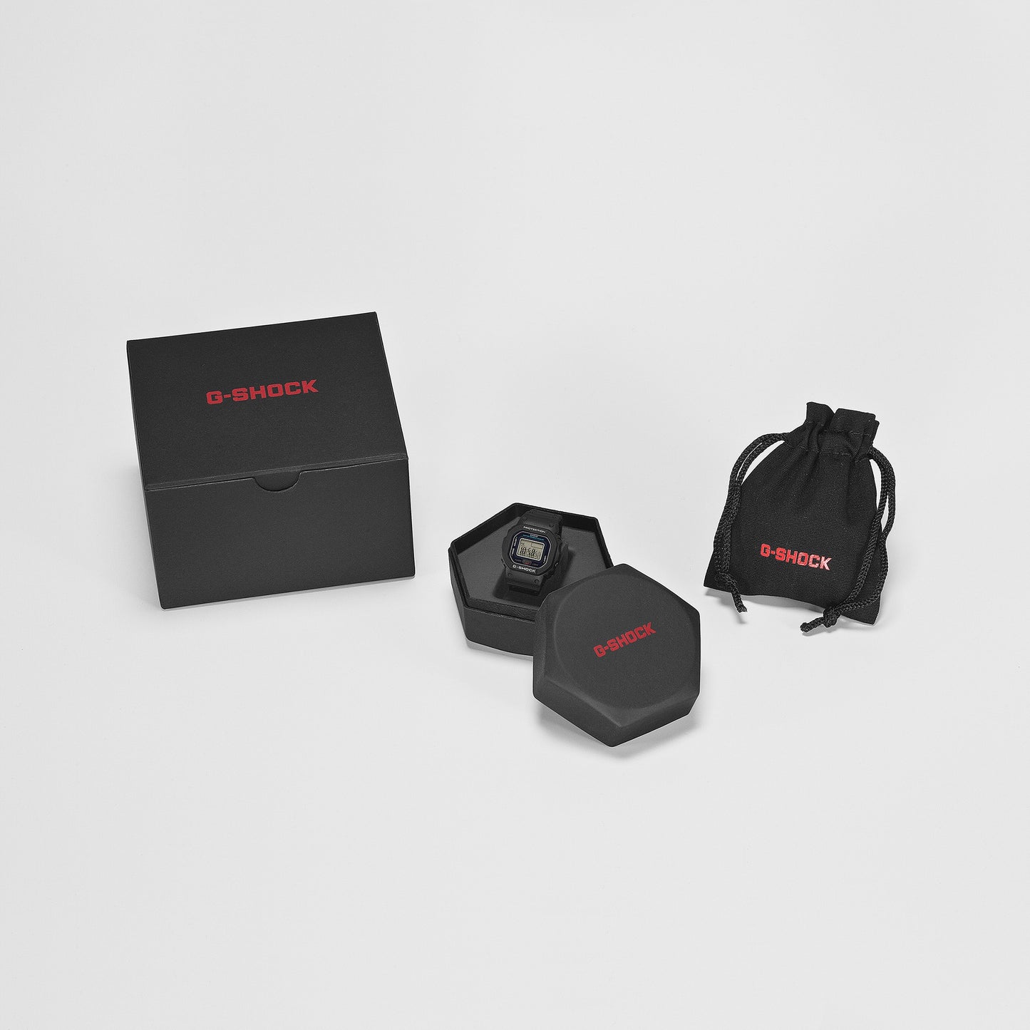 カシオ Gショック G-SHOCK nano DWN-5600-1JR