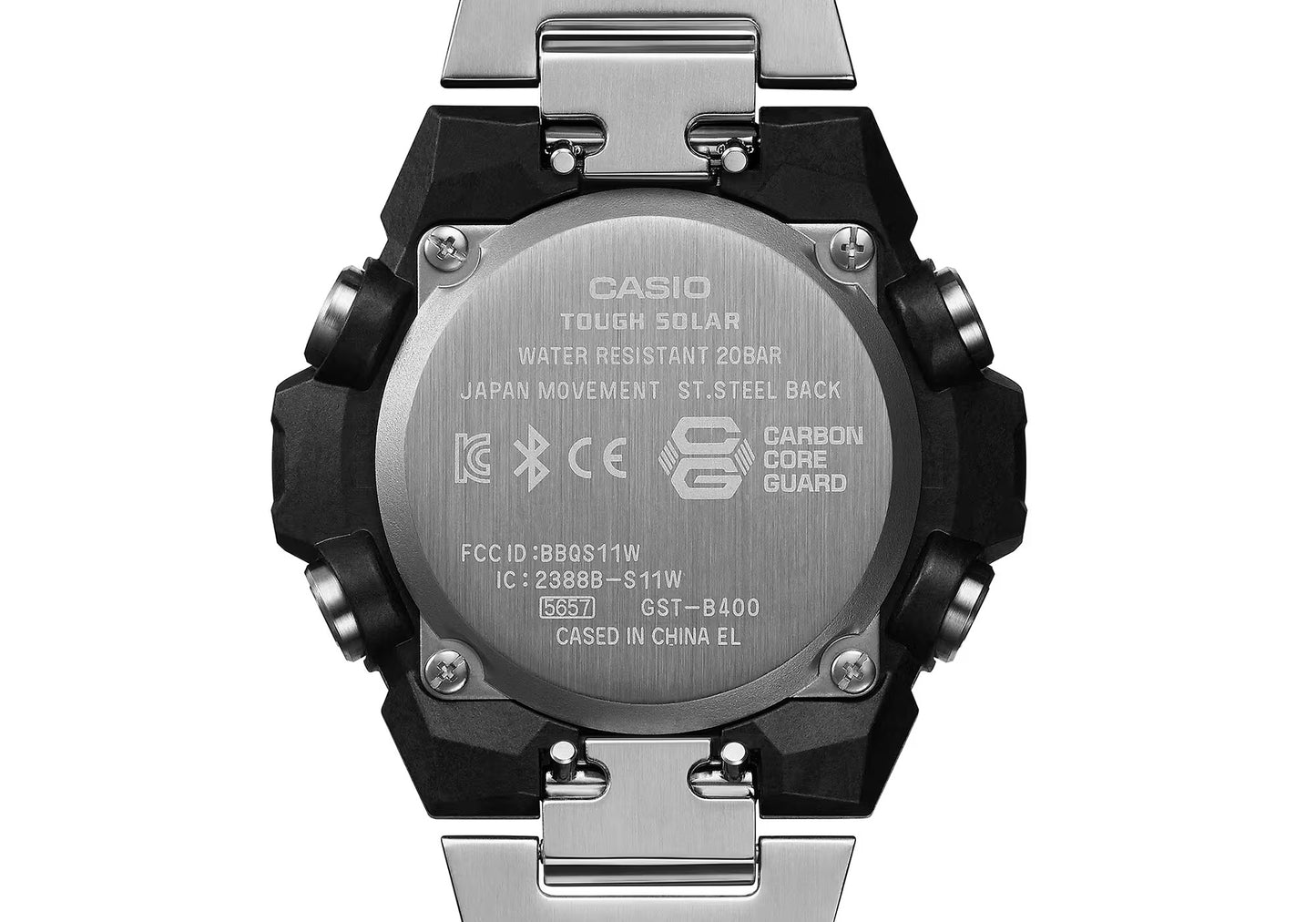 カシオ G-SHOCK GST-B400D-1AJF G-STEEL