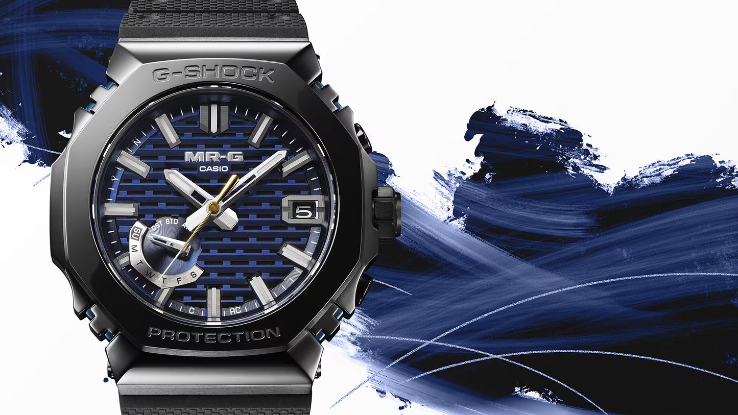 カシオ G-SHOCK MR-G MRG-B2100R-2AJR 青墨