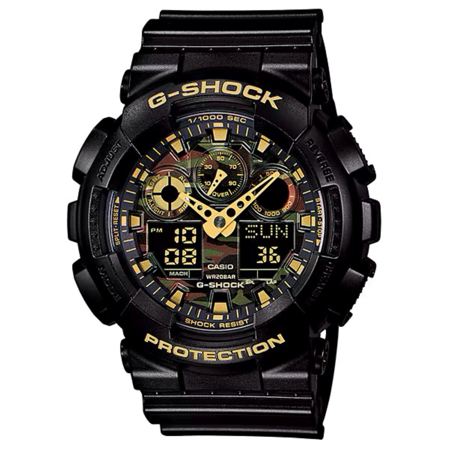 カシオ G-SHOCK GA-100CF-1A9JF