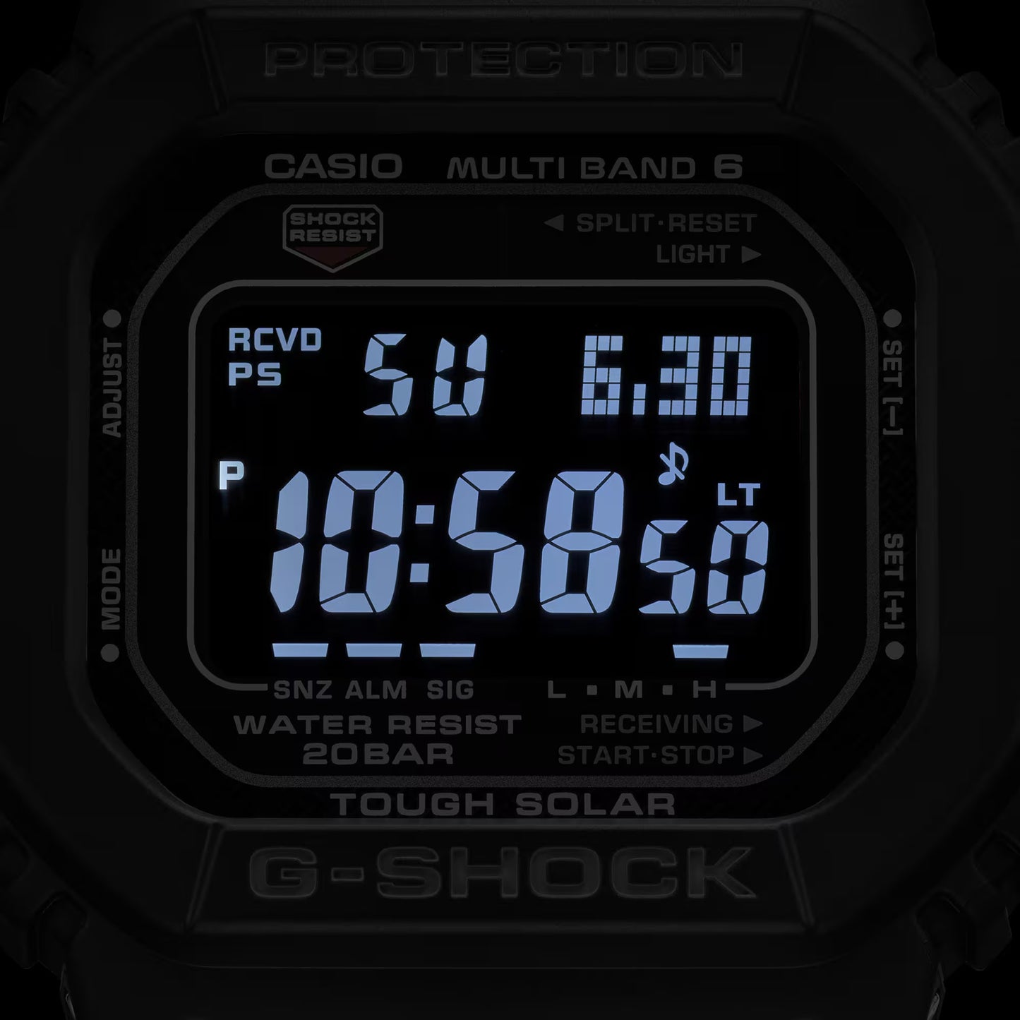 カシオ G-SHOCK GW-M5610UBC-1JF 電波ソーラー