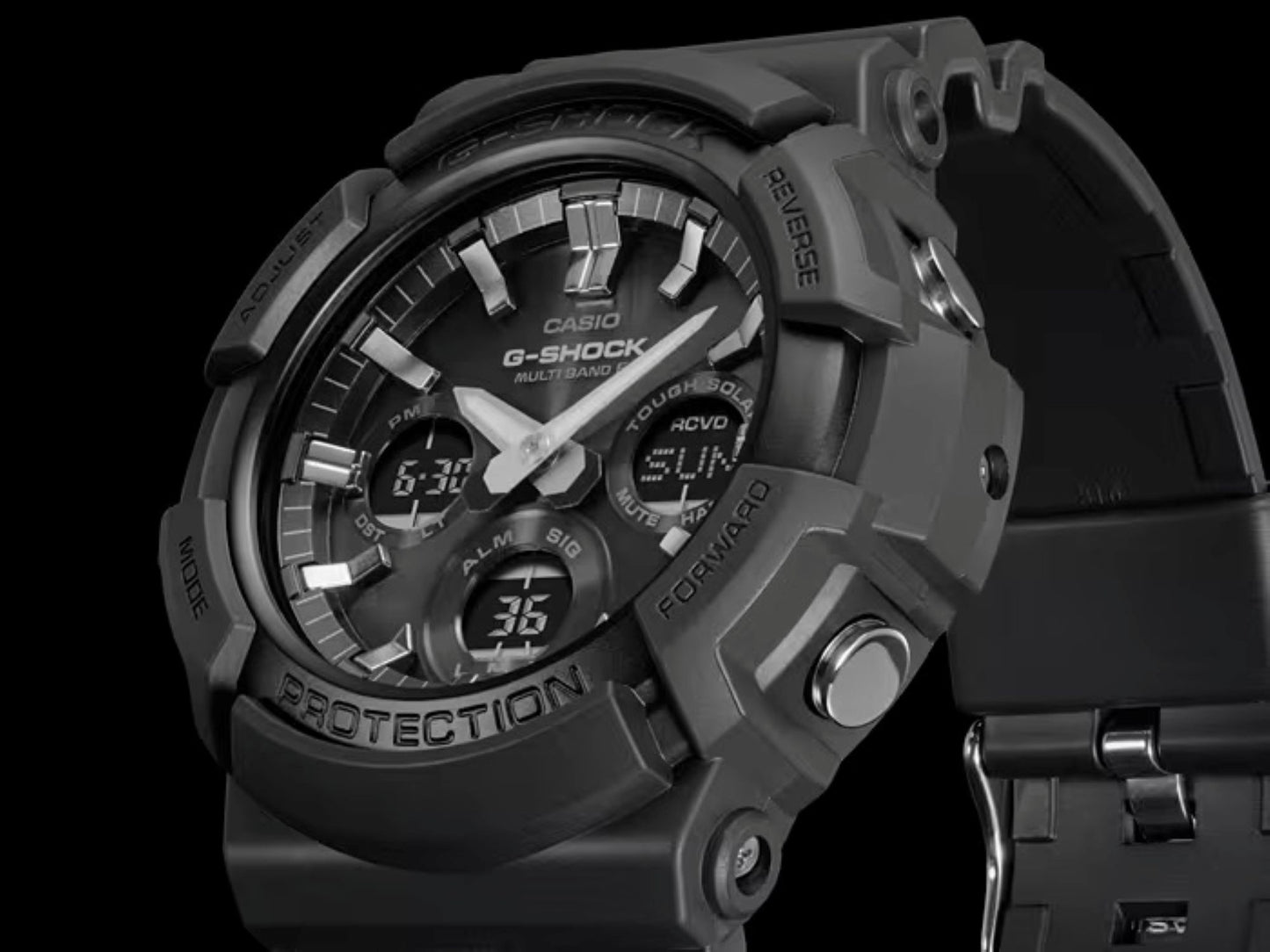 カシオ G-SHOCK GAW-100B-1AJF 電波ソーラー