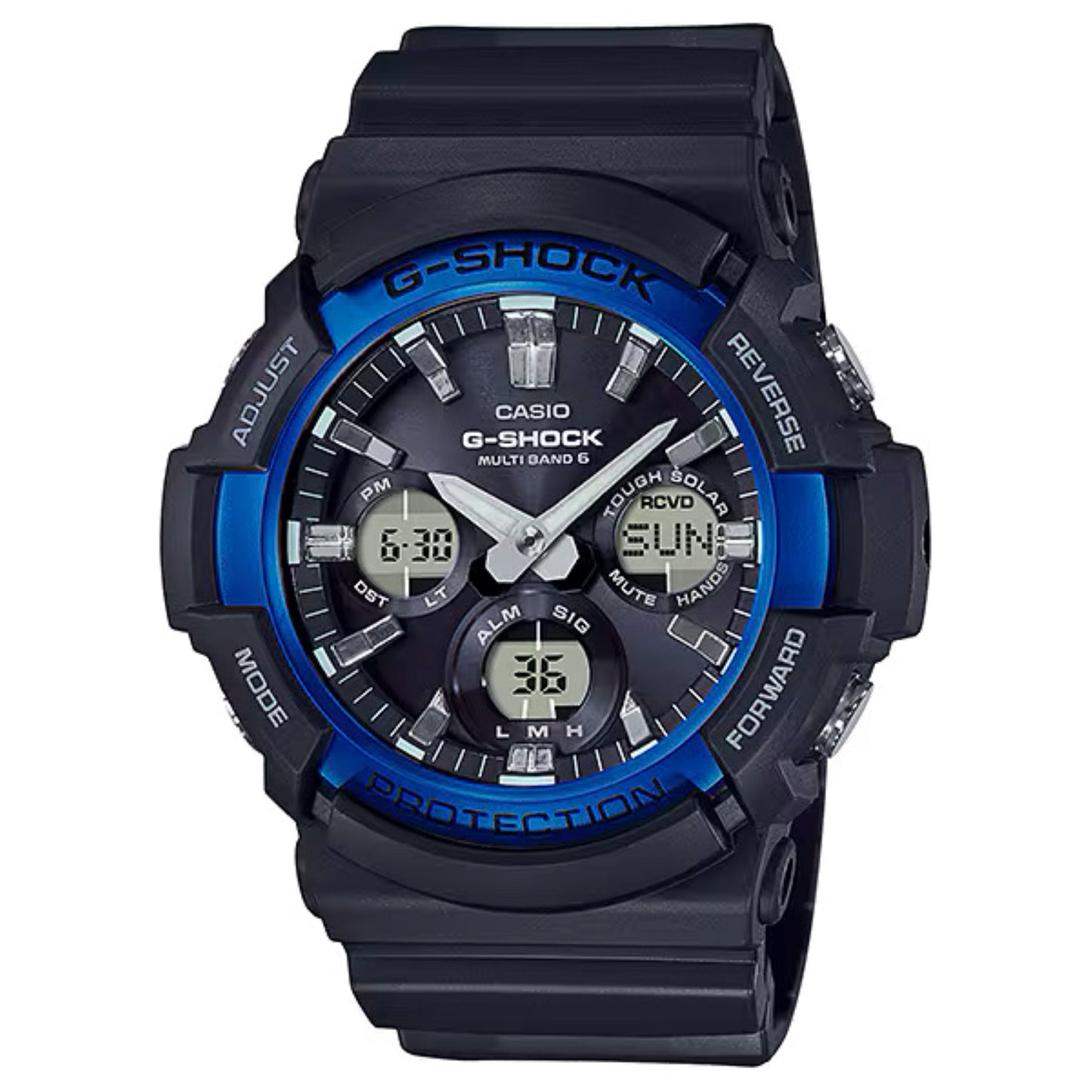 カシオ G-SHOCK GAW-100B-1A2JF 電波ソーラー