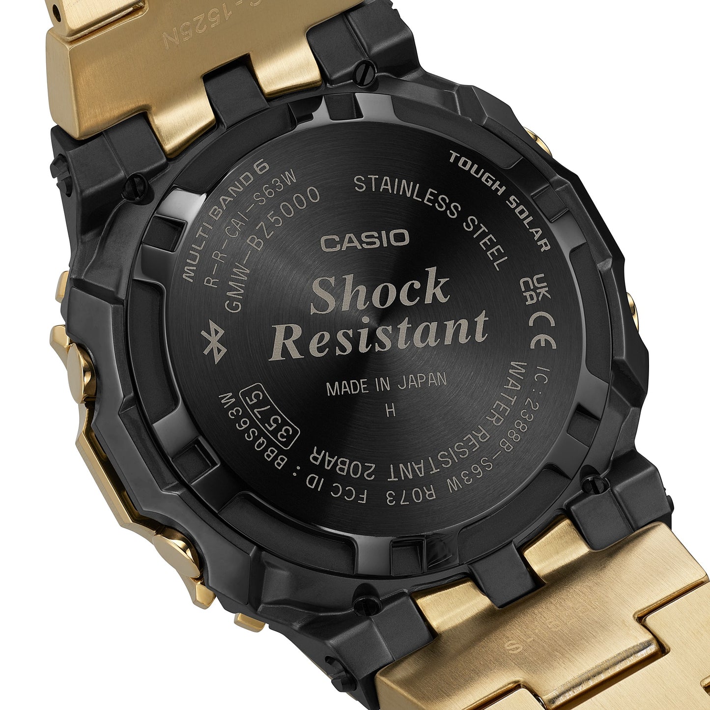 カシオ G-SHOCK GMW-BZ5000GD-9JF　MIP液晶