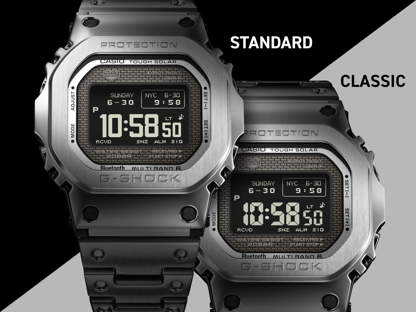 カシオ　G-SHOCK GMW-BZ5000BD-1JF　CASIO WATCH Partner Shopモデル　MIP液晶