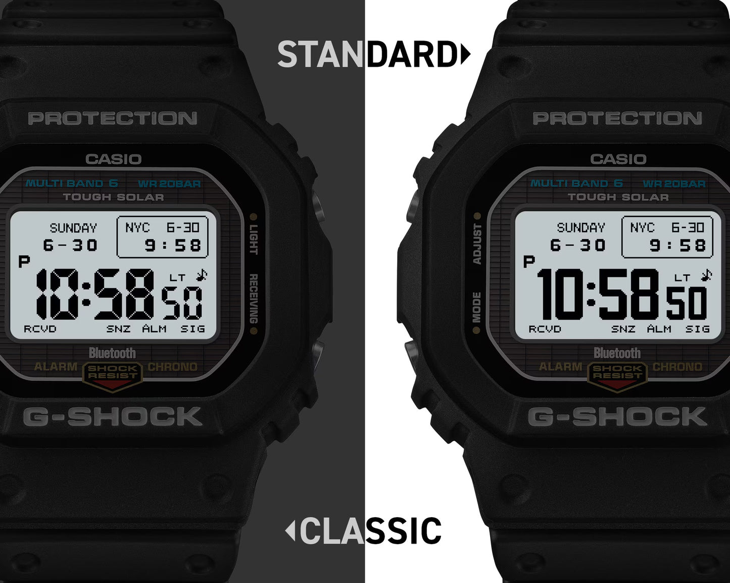 カシオ G-SHOCK GW-BX5600-1JF　MIP液晶