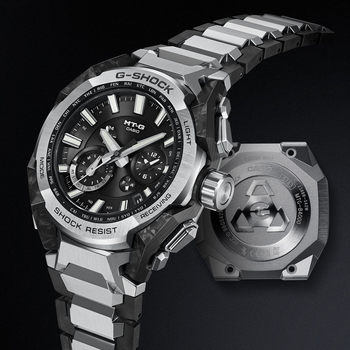 カシオ　G-SHOCK MTG-B4000D-1AJF MT-G