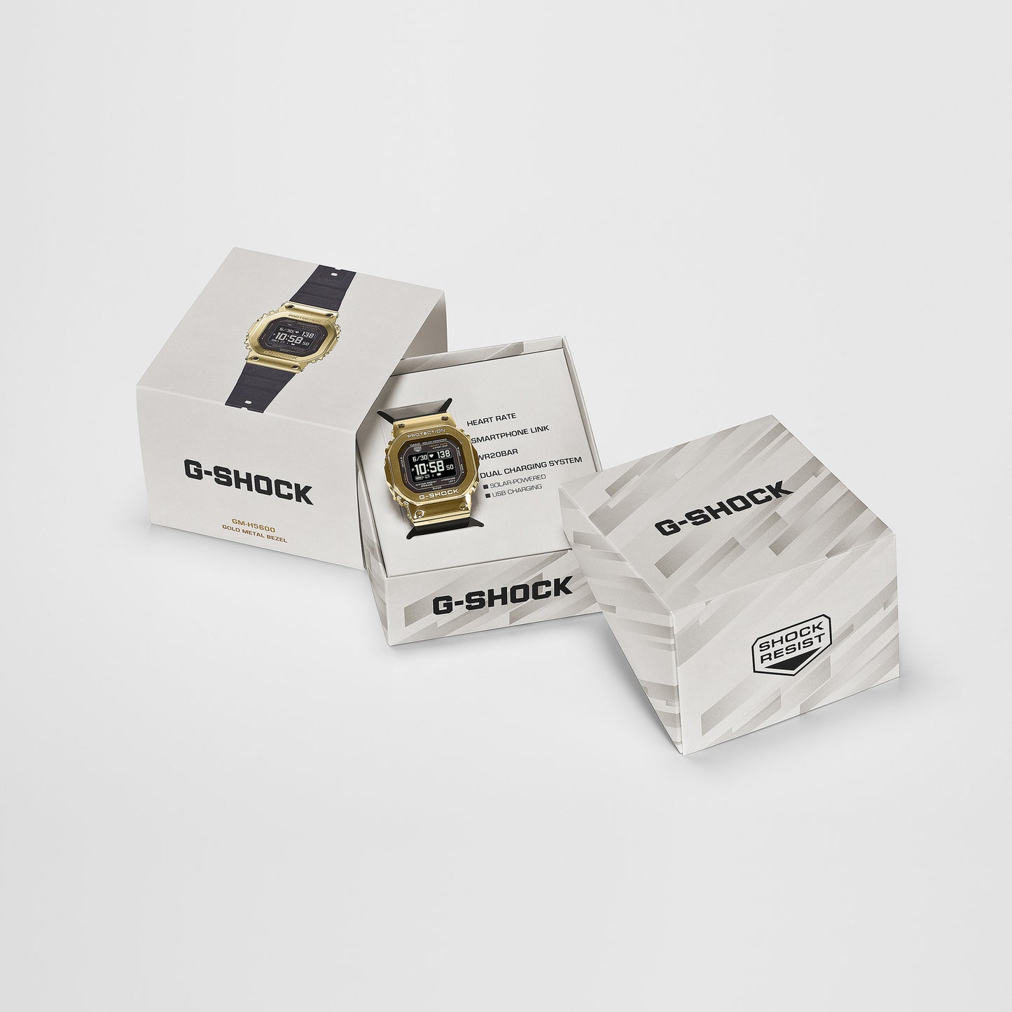 カシオ G-SHOCK GM-H5600-9JR G-SQUAD