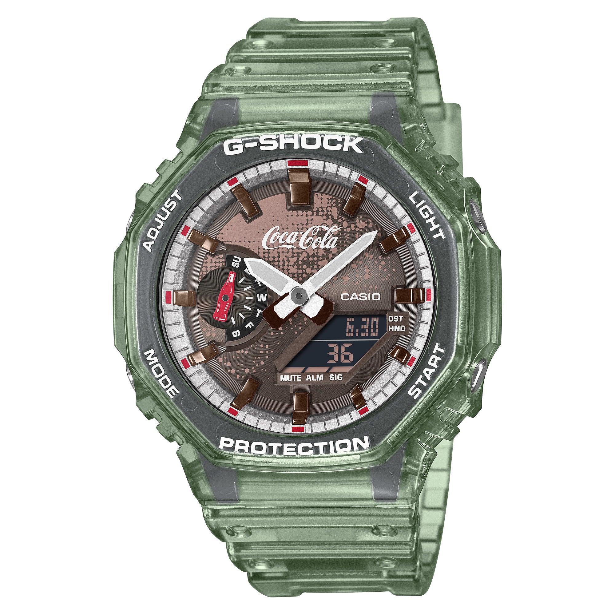 CASIO gショック×コカコーラ GA2100CC-3AJR 白タグ付き カシオ G-SHOCK GA-2100CC-3AJR コカ・コーラ コラボレーションモデル