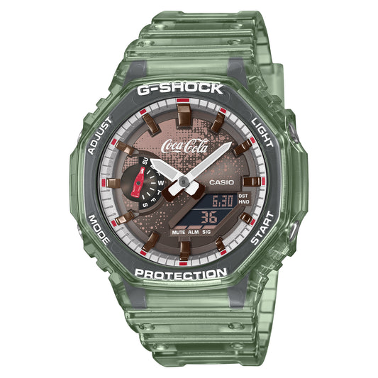 カシオ G-SHOCK GA-2100CC-3AJR コカ・コーラコラボレーションモデル
