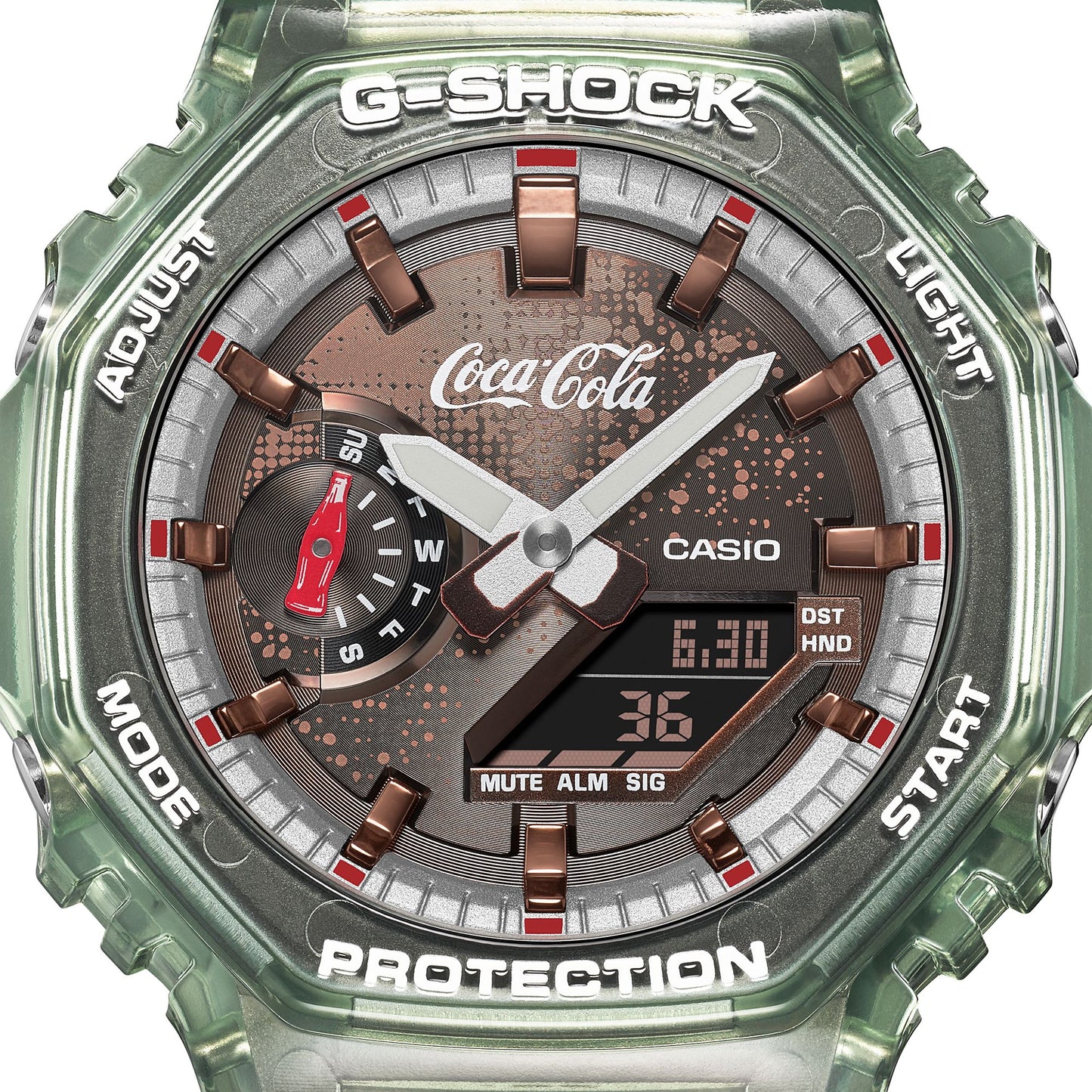 カシオ G-SHOCK GA-2100CC-3AJR コカ・コーラコラボレーションモデル