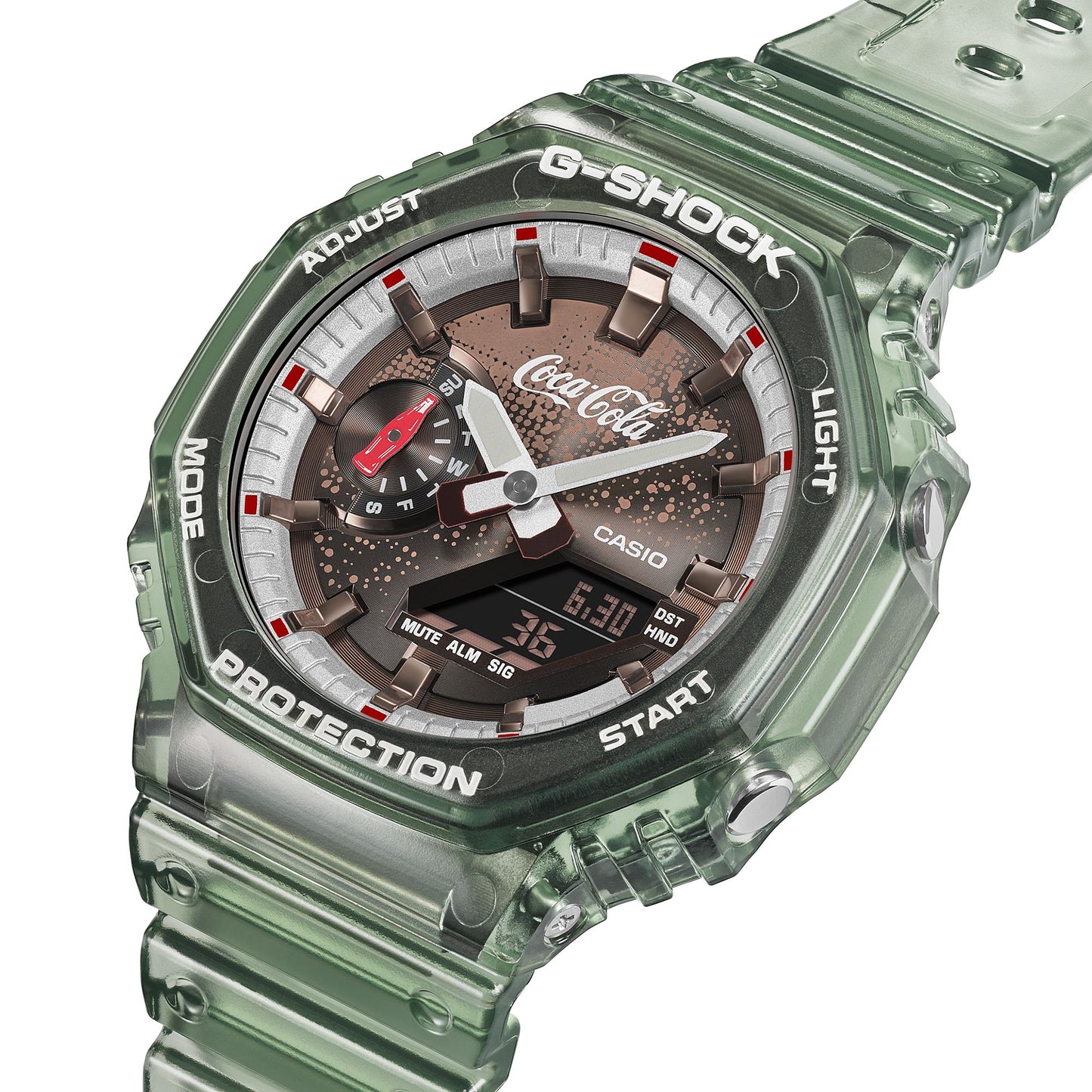カシオ G-SHOCK GA-2100CC-3AJR コカ・コーラコラボレーションモデル
