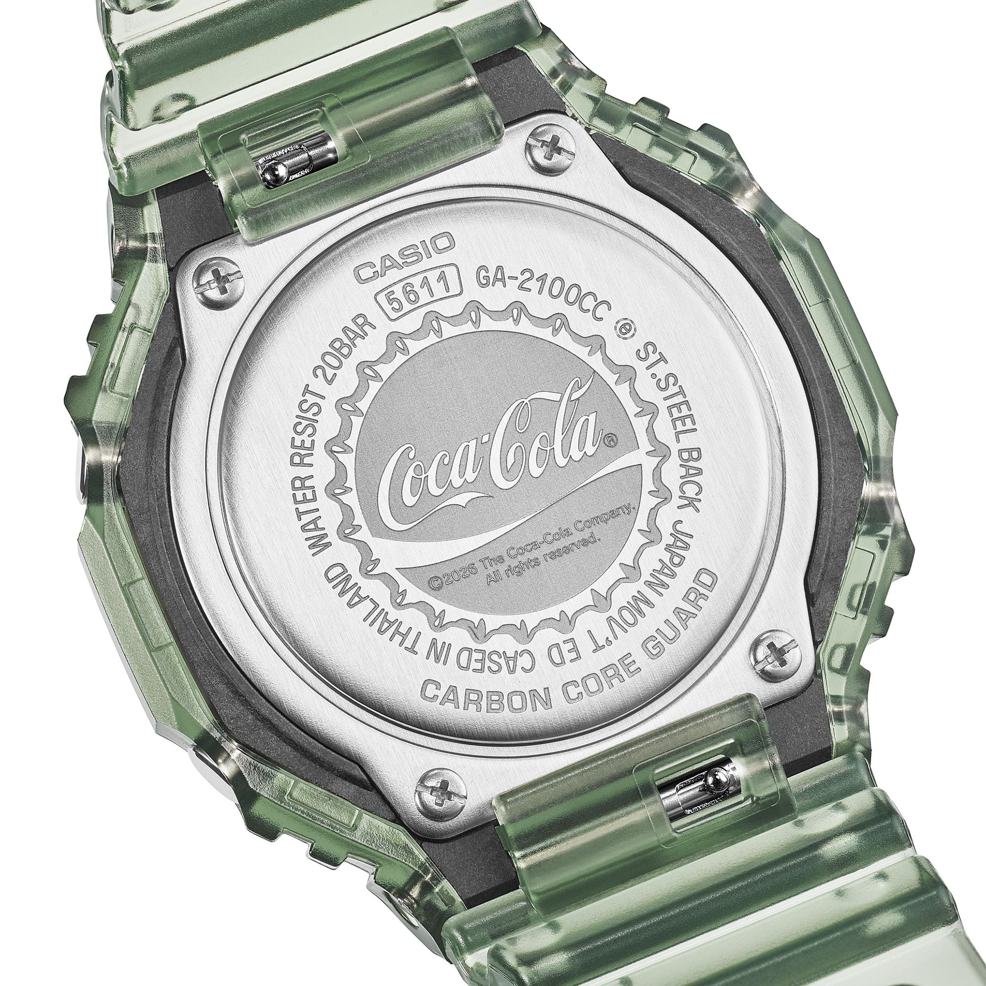 カシオ G-SHOCK GA-2100CC-3AJR コカ・コーラ コラボレーションモデル