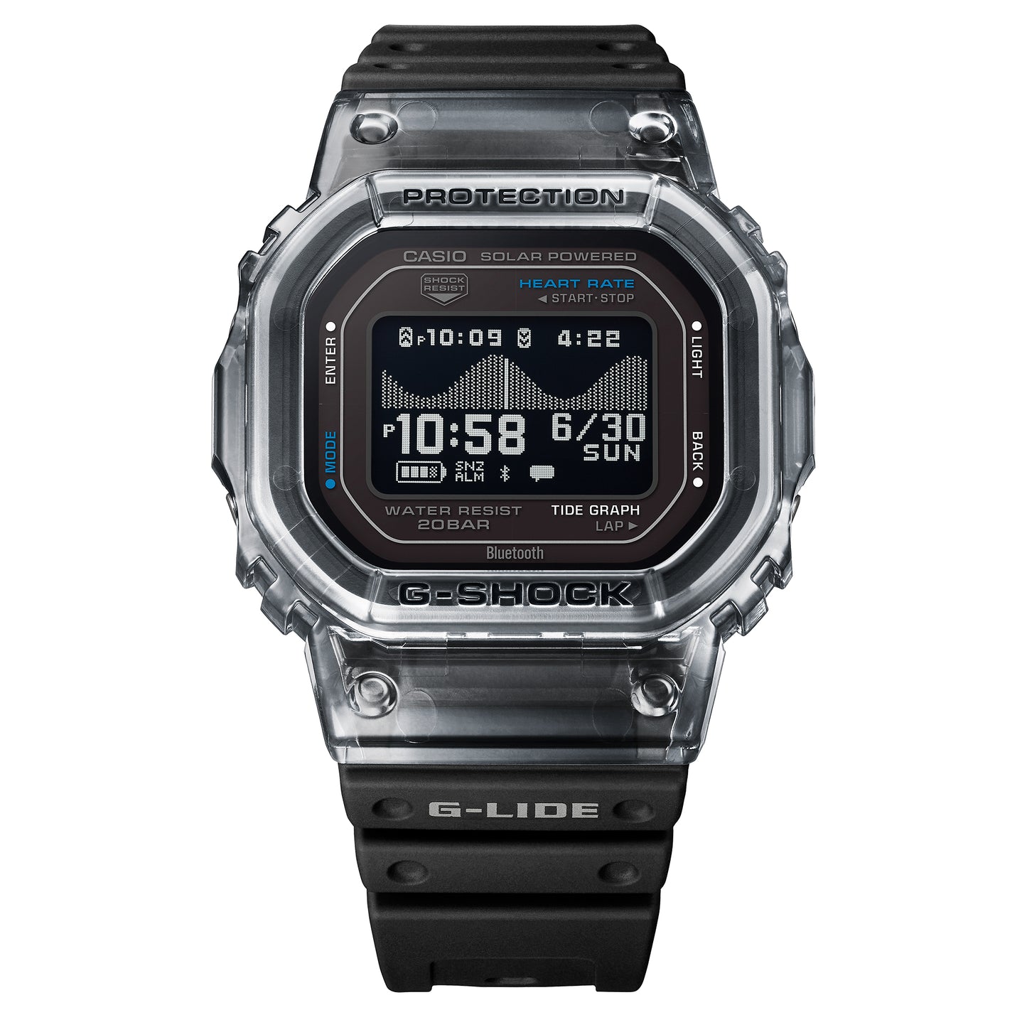 カシオ G-SHOCK GBX-H5600-1JR G-LIDE