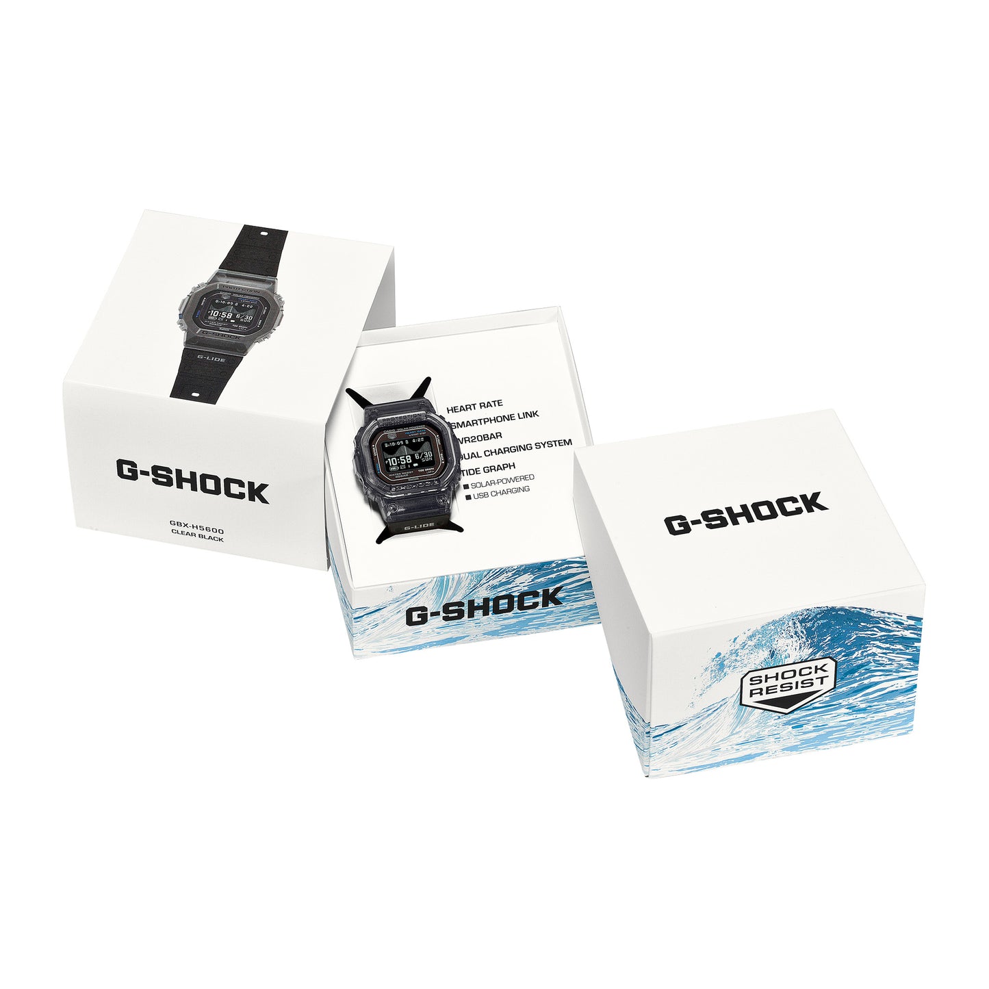 カシオ G-SHOCK GBX-H5600-1JR G-LIDE