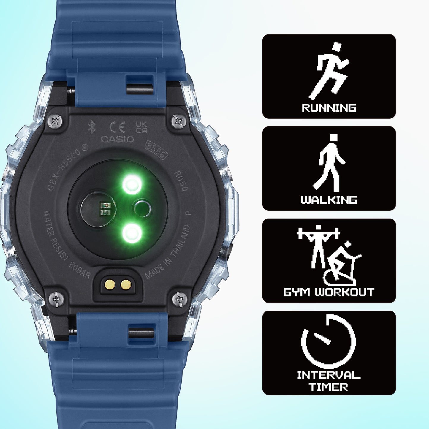 カシオ G-SHOCK GBX-H5600-2JR G-LIDE