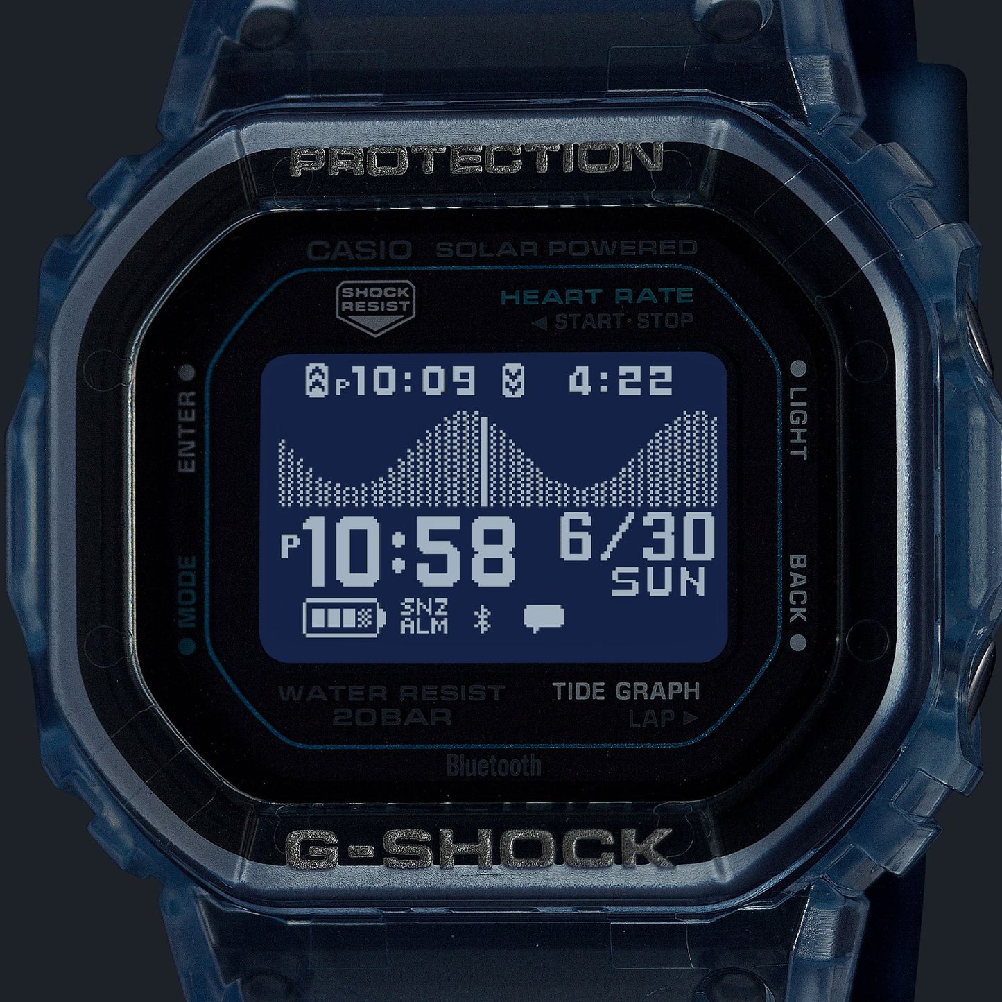 カシオ G-SHOCK GBX-H5600-2JR G-LIDE