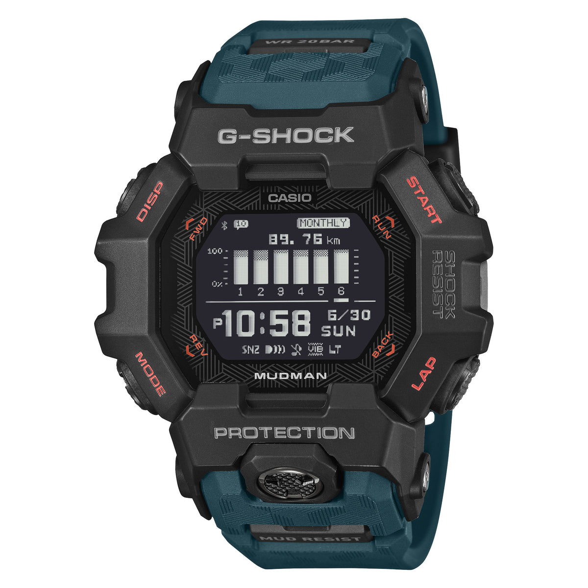 カシオ G-SHOCK GDG-B100-1A3JF MASTER OF G マッドマン　10月16日発売