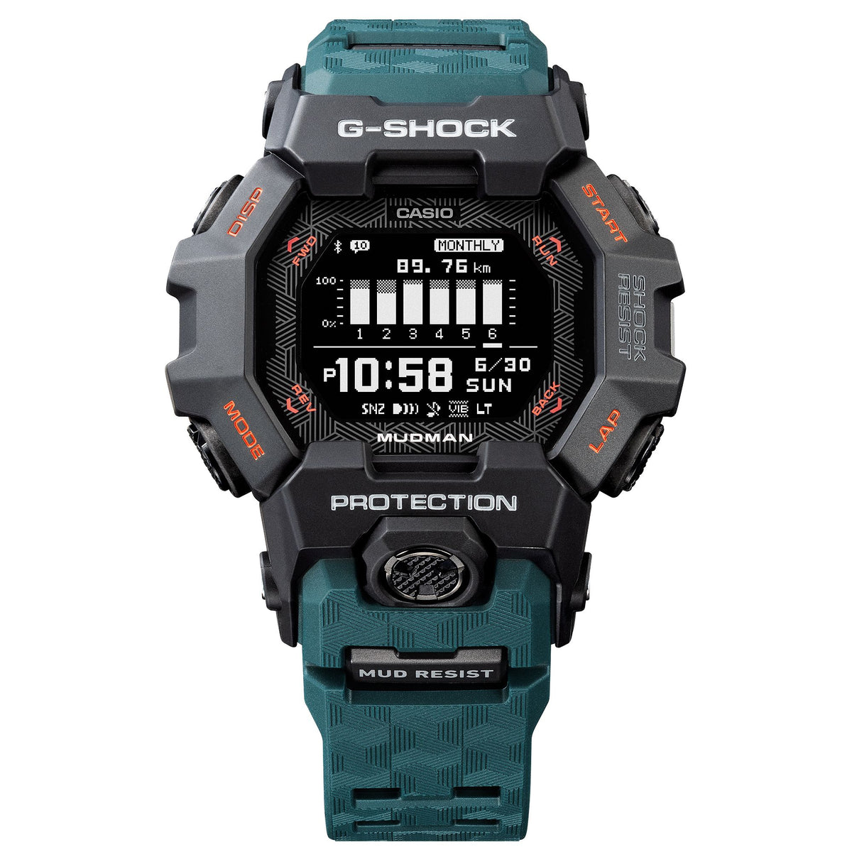 カシオ G-SHOCK GDG-B100-1A3JF MASTER OF G マッドマン　10月16日発売