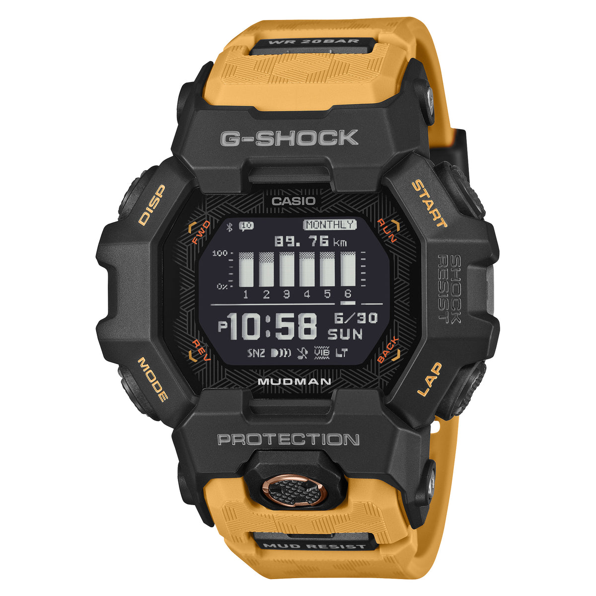 カシオ G-SHOCK GDG-B100-1A5JF MASTER OF G マッドマン　10月16日発売