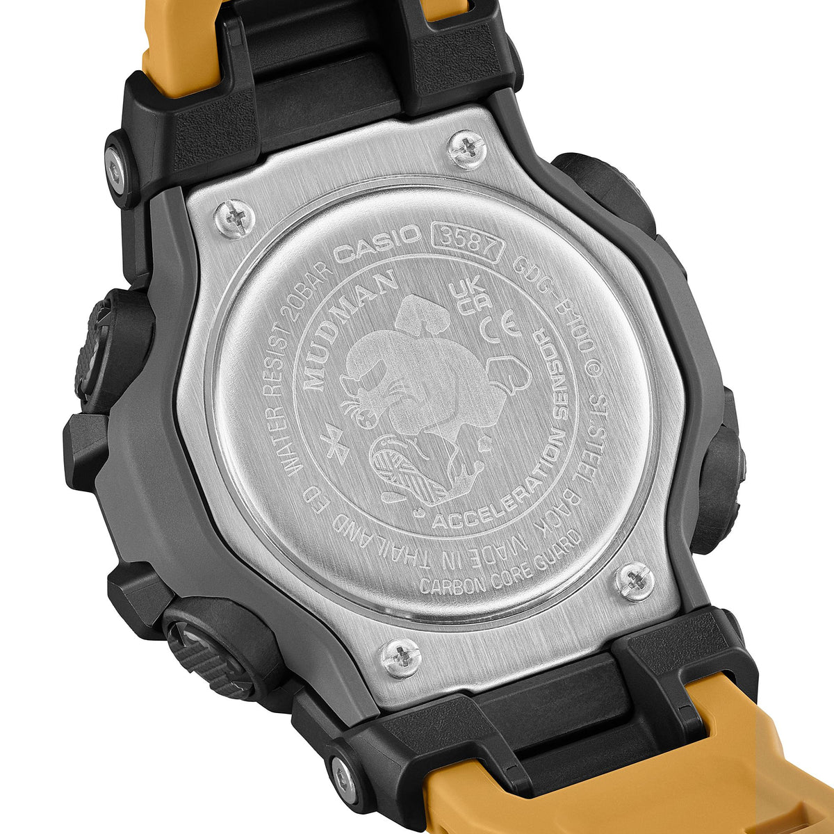 カシオ G-SHOCK GDG-B100-1A5JF MASTER OF G マッドマン　10月16日発売