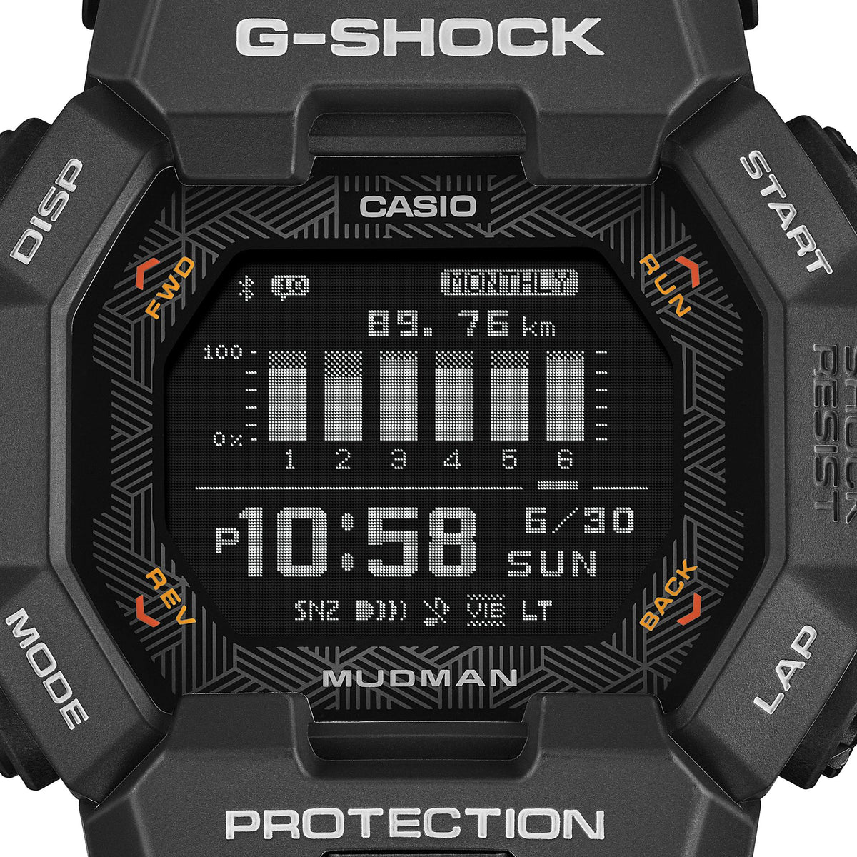 カシオ G-SHOCK GDG-B100-1JF MASTER OF G マッドマン 10月16日発売