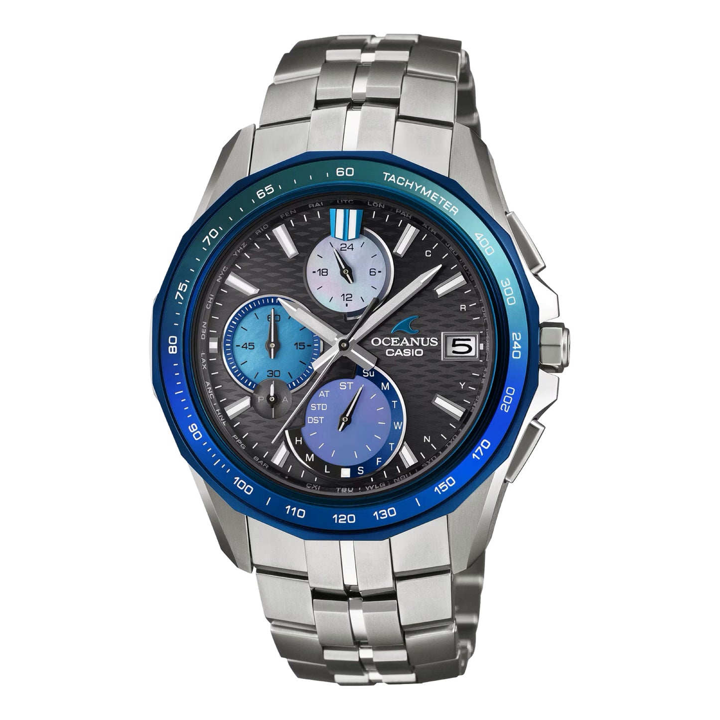 カシオ OCEANUS Manta OCW-S7000AP-1AJF　阿波藍 限定モデル オシアナス