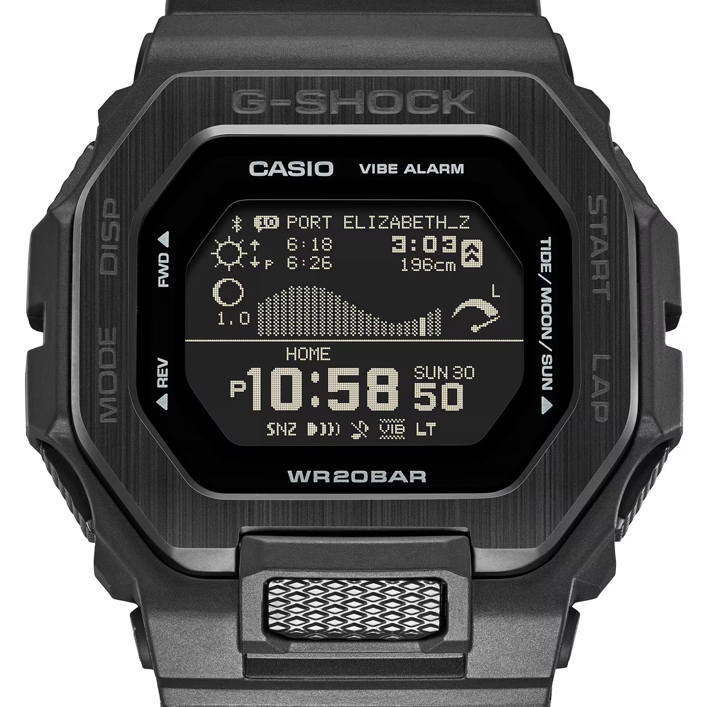 カシオ G-SHOCK GBX-100NS-1JF　G-LIDE