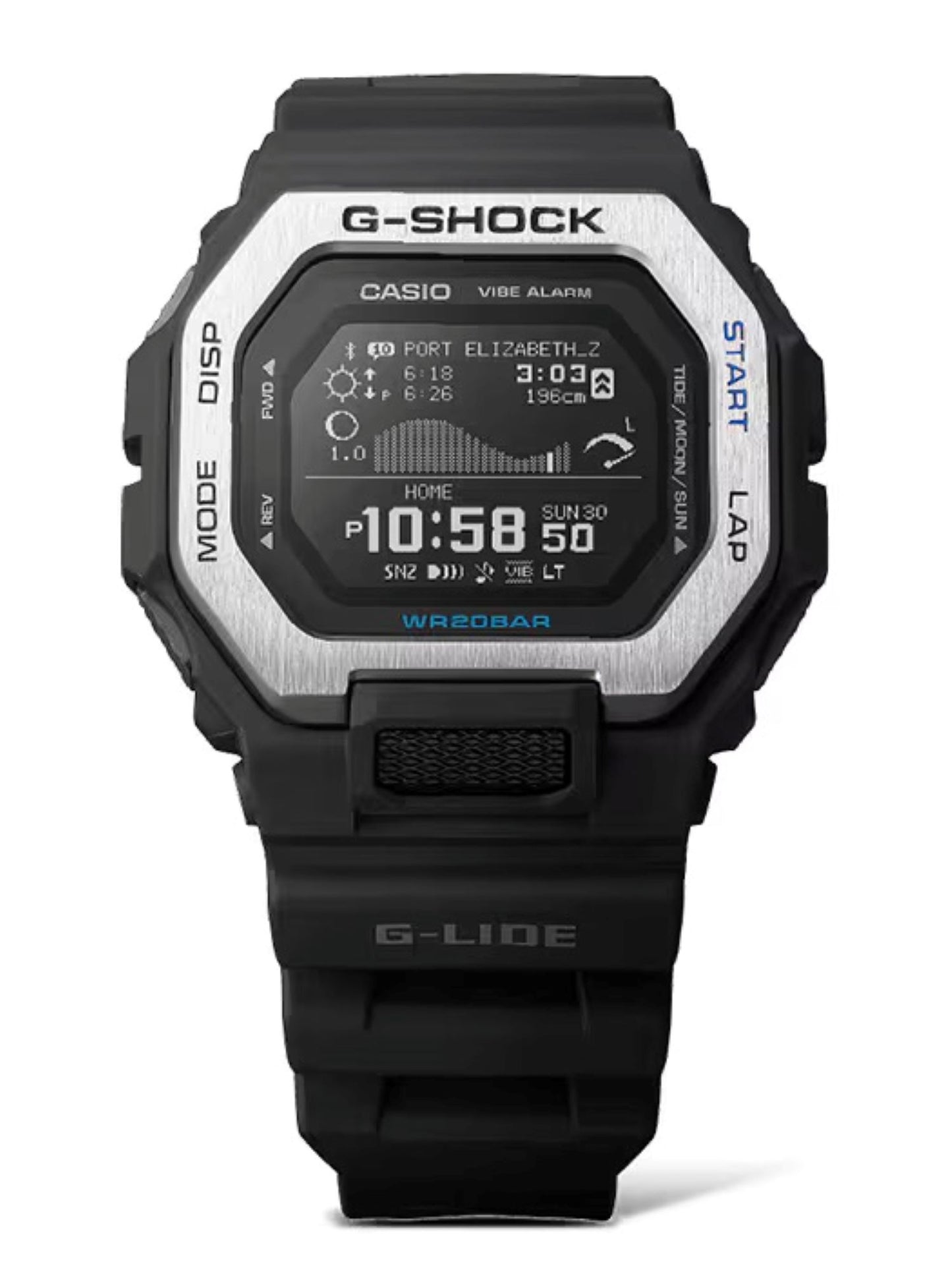 カシオ G-SHOCK GBX-100-1JF　G-LIDE