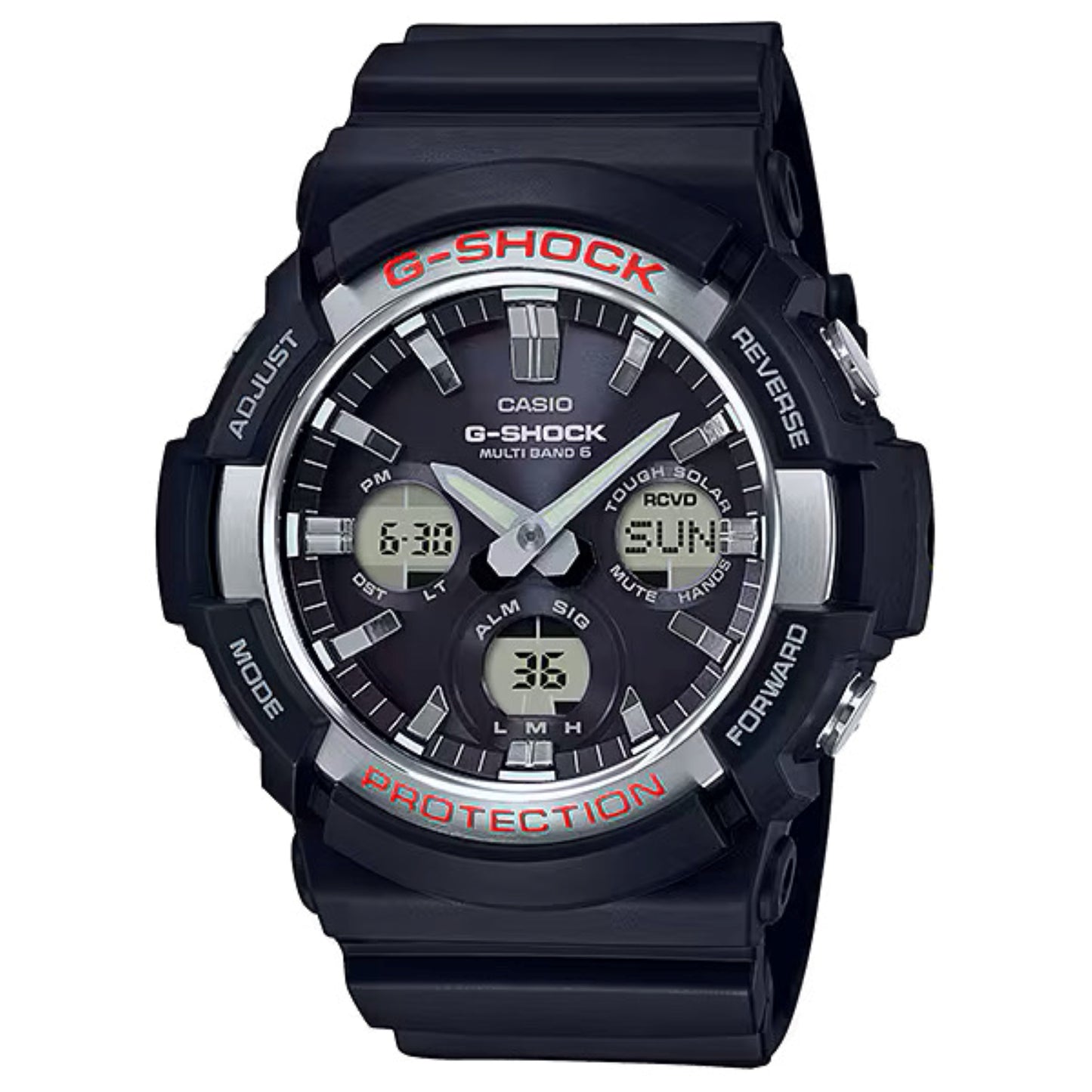 カシオ G-SHOCK GAW-100-1AJF 電波ソーラー