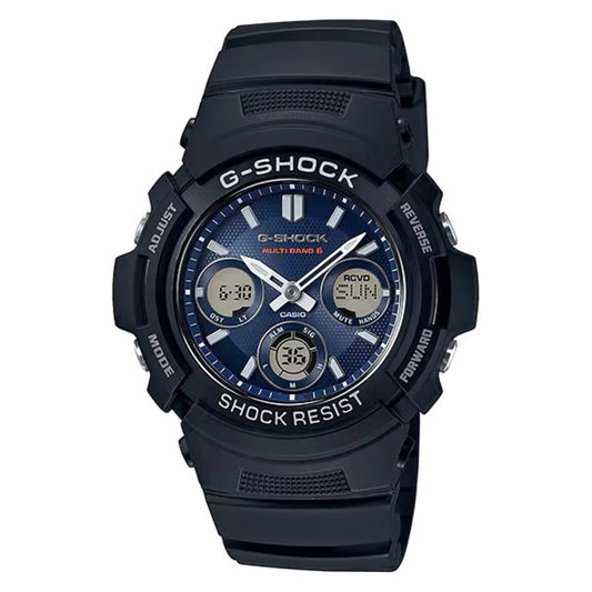 カシオ G-SHOCK AWG-M100SB-2AJF 電波ソーラー