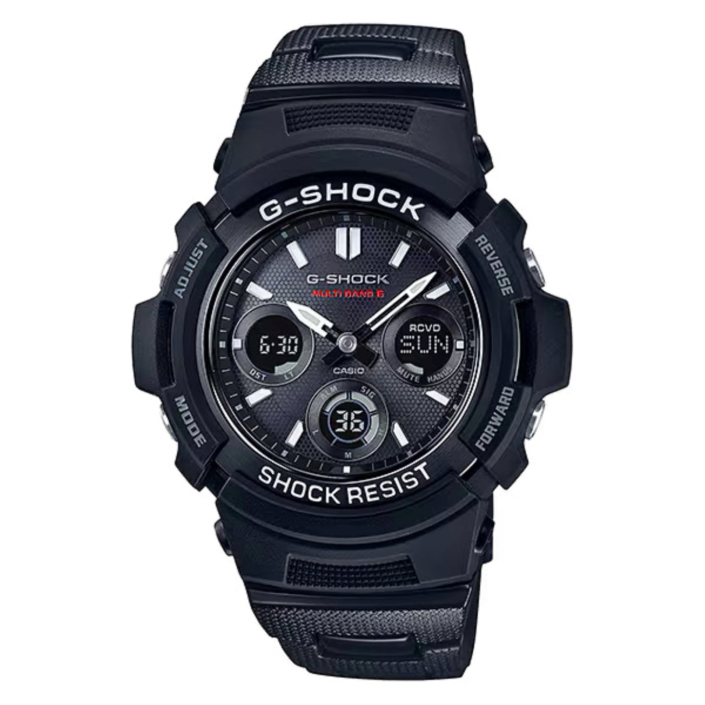 カシオ G-SHOCK AWG-M100SBC-1AJF 電波ソーラー