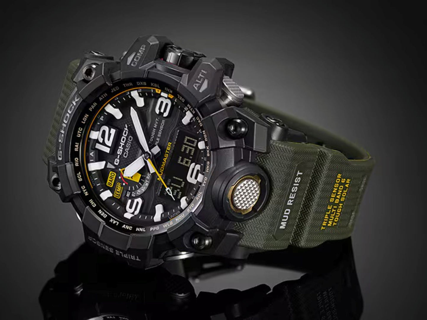 カシオ G-SHOCK MUDMASTER GWG-1000-1A3JF マッドマスター 電波ソーラー MASTER OF G