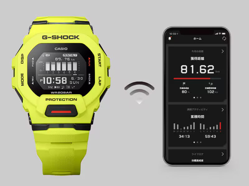 カシオ G-SHOCK GBD-200-9JF G-SQUAD