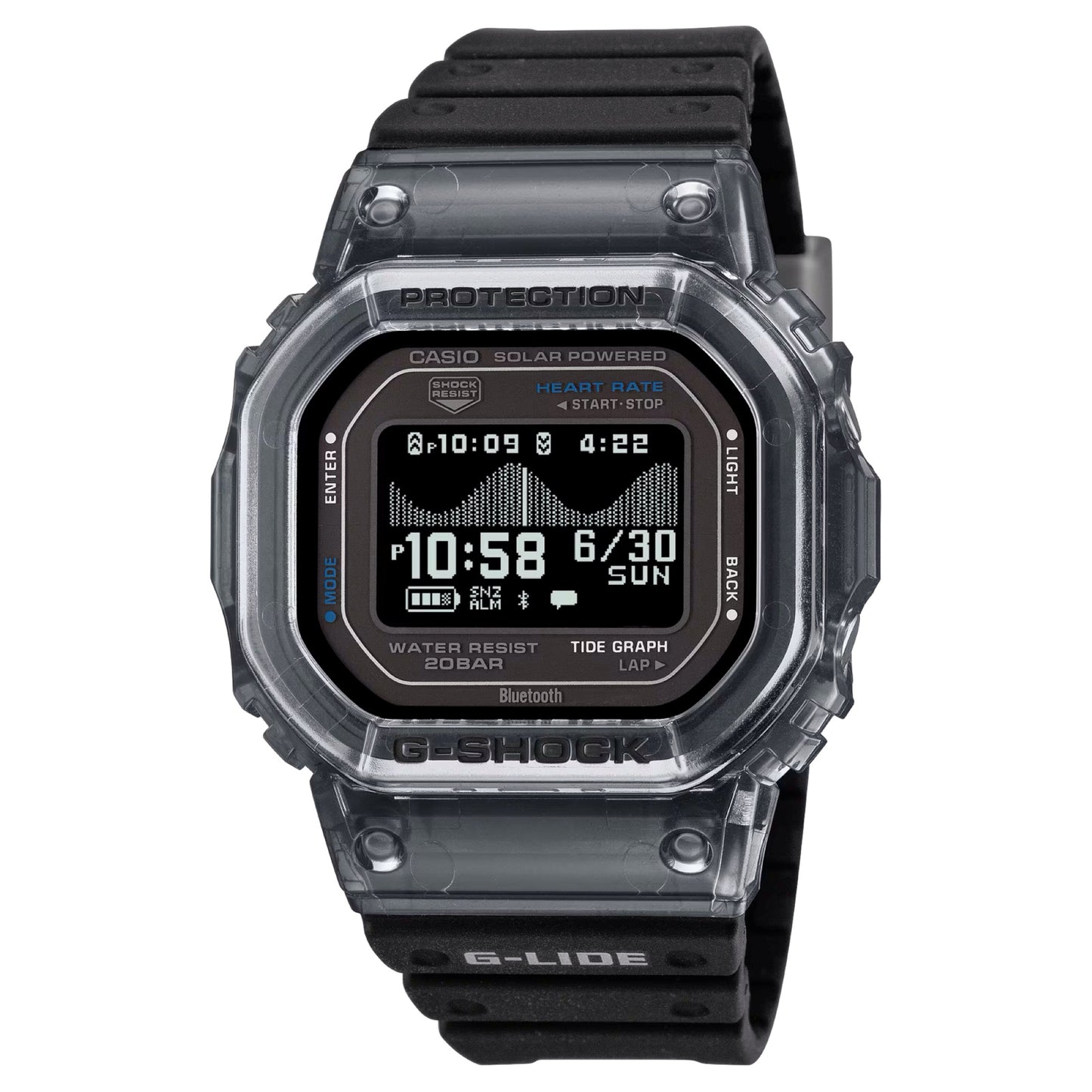 カシオ G-SHOCK GBX-H5600-1JR G-LIDE