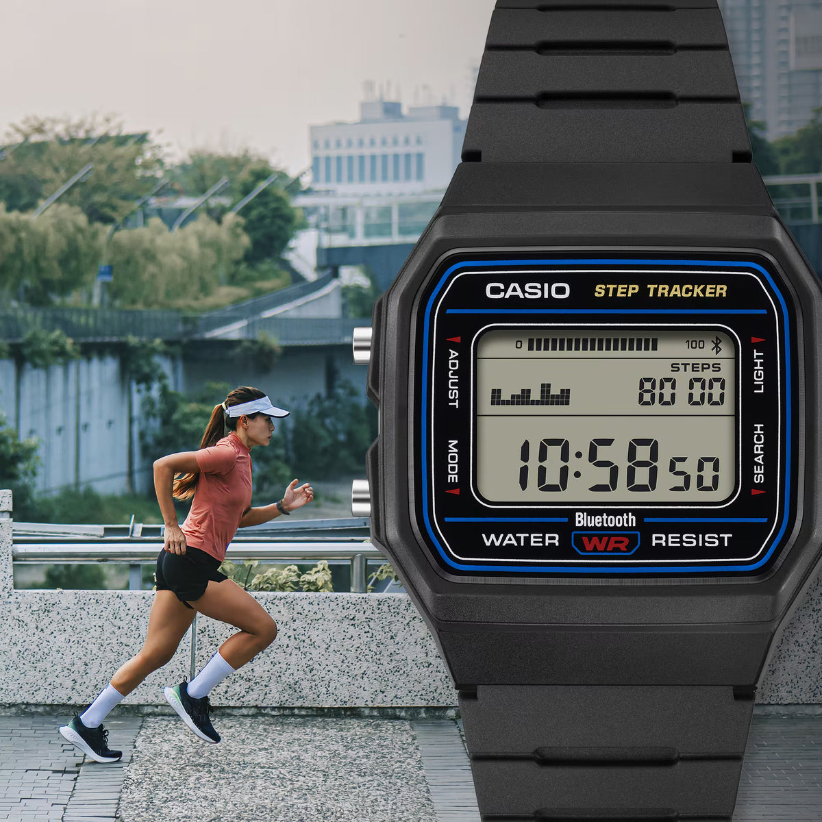カシオ CASIO COLLECTION F-B100W-1AJF