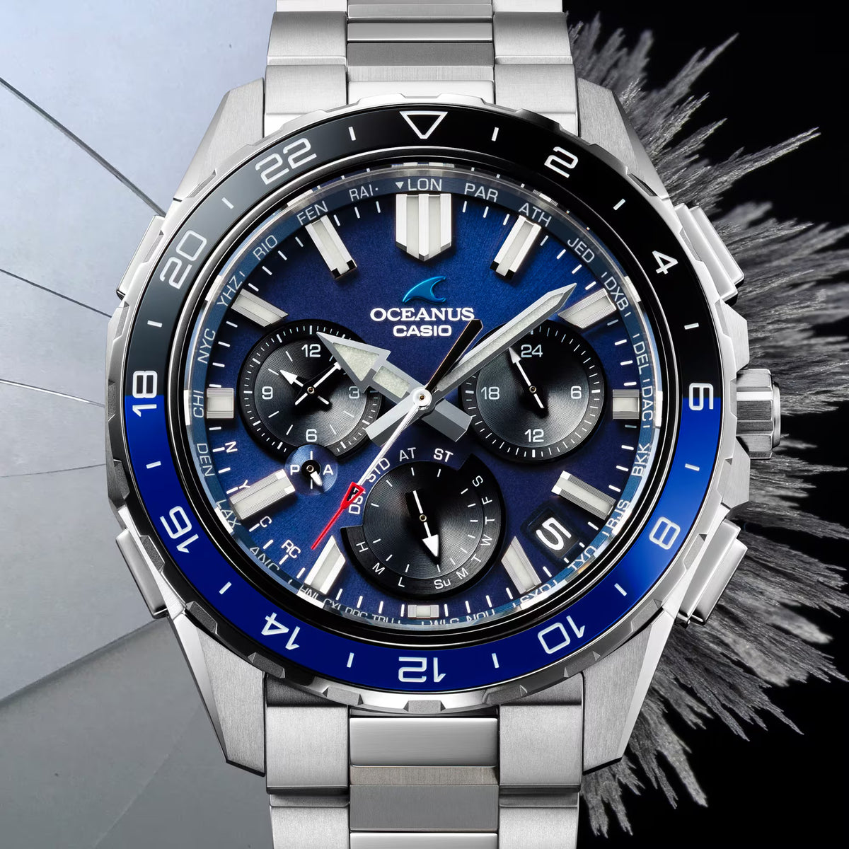 カシオ OCEANUS OCW-P3000-2AJF オシアナス カシャロ　10月16日発売
