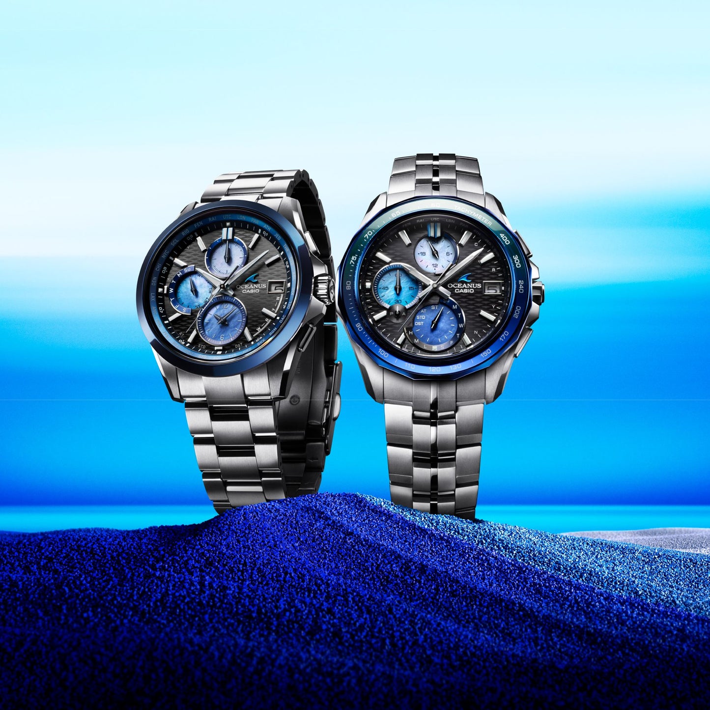 カシオ OCEANUS Manta OCW-S7000AP-1AJF　阿波藍 限定モデル オシアナス