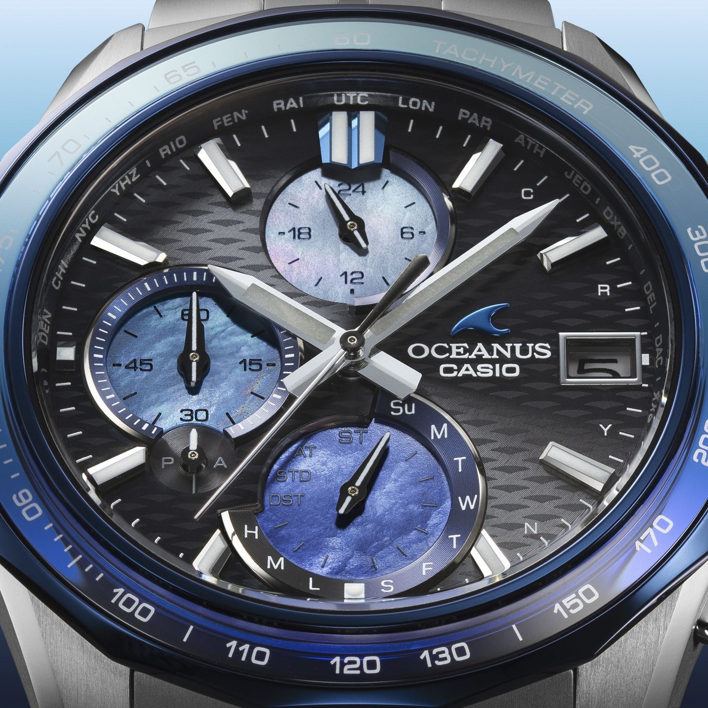 カシオ OCEANUS Manta OCW-S7000AP-1AJF　阿波藍 限定モデル オシアナス