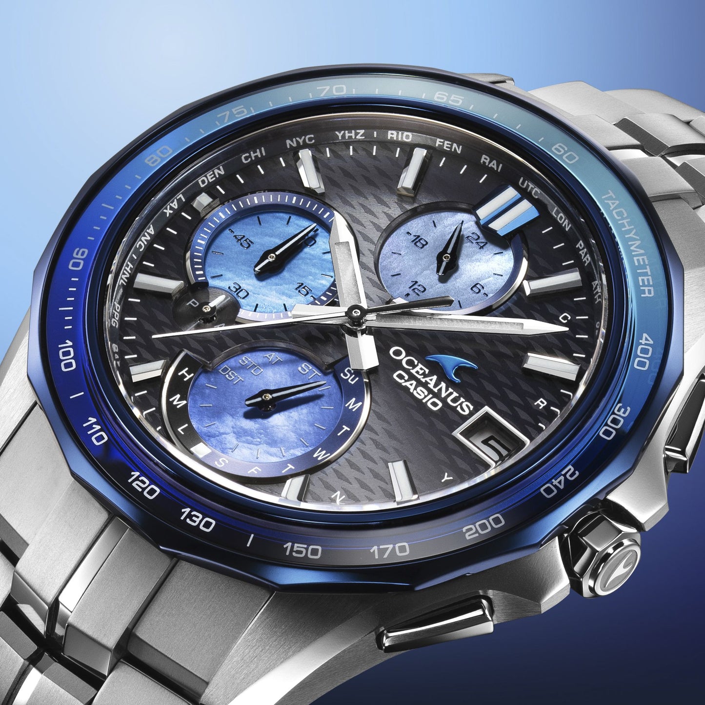 カシオ OCEANUS Manta OCW-S7000AP-1AJF　阿波藍 限定モデル オシアナス