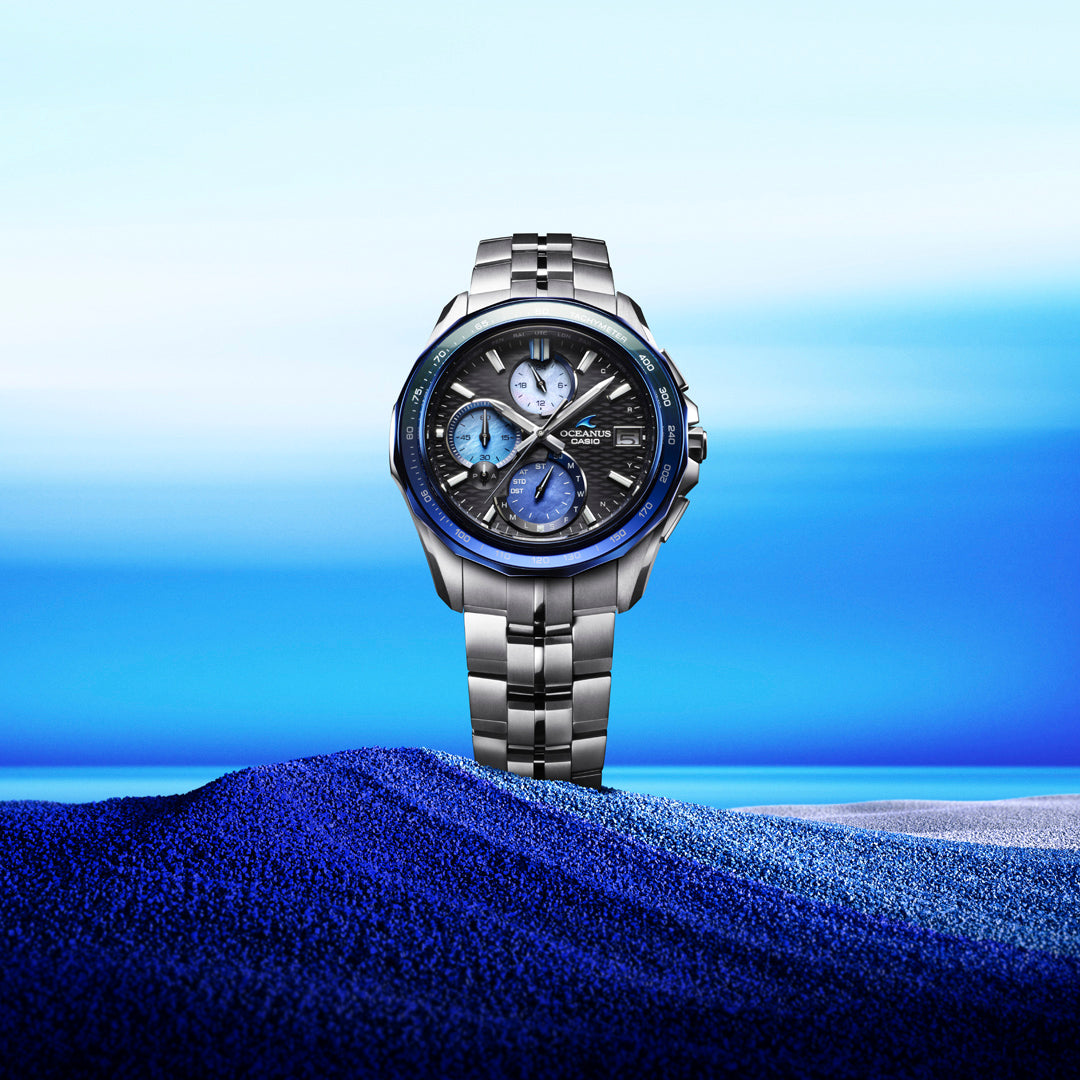 カシオ OCEANUS Manta OCW-S7000AP-1AJF　阿波藍 限定モデル オシアナス