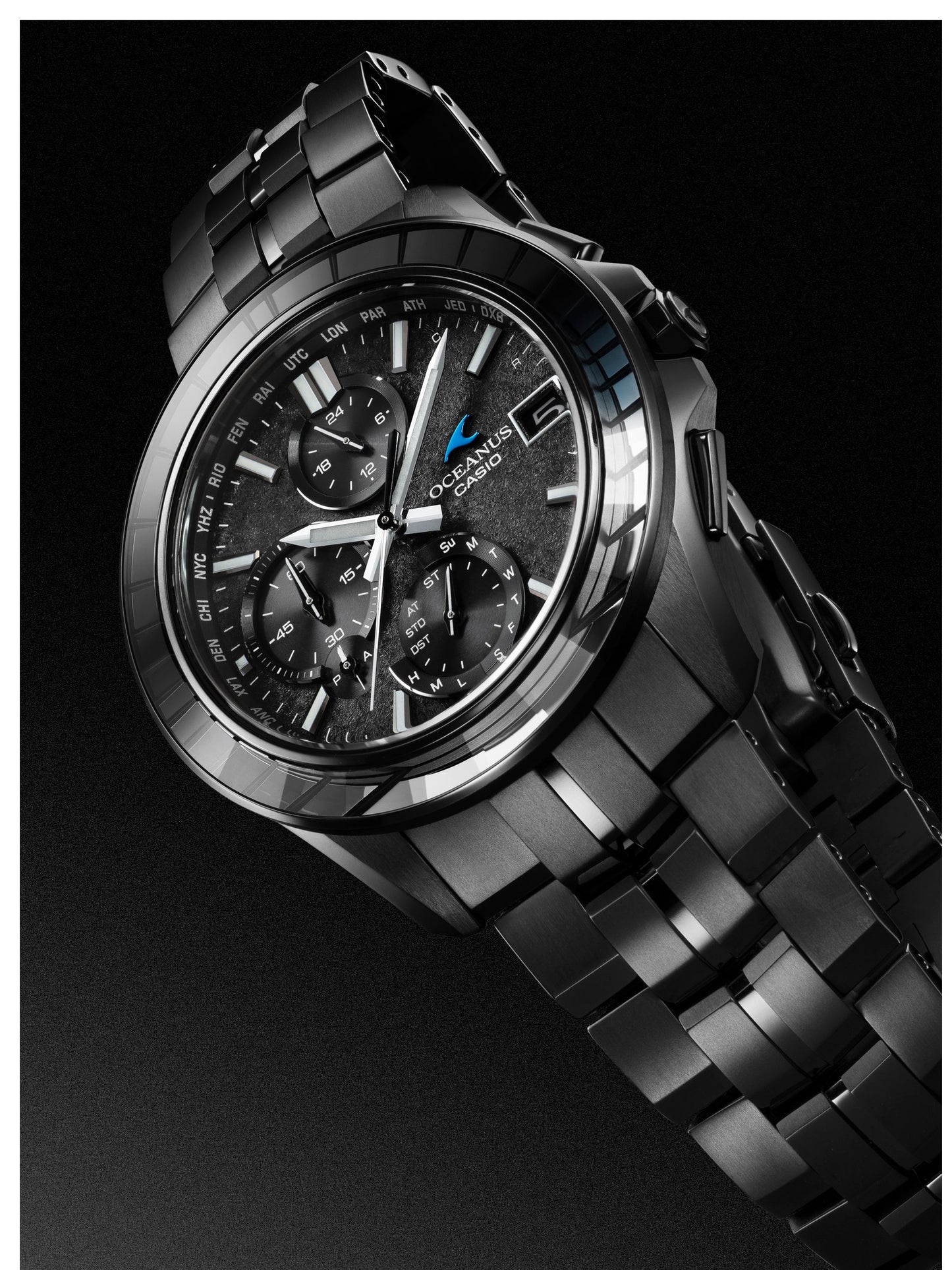 カシオ OCEANUS Manta　OCW-S7000CN-1AJF　江戸切子　CALM NIGHT　限定モデル